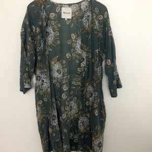 Madewell floral printed kimono